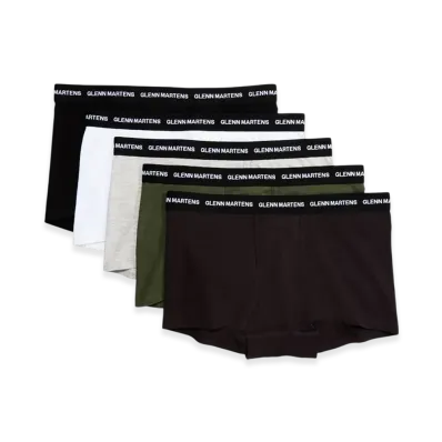 H&M x Glenn Martens Boxer Briefs (5-Pack) "Black"