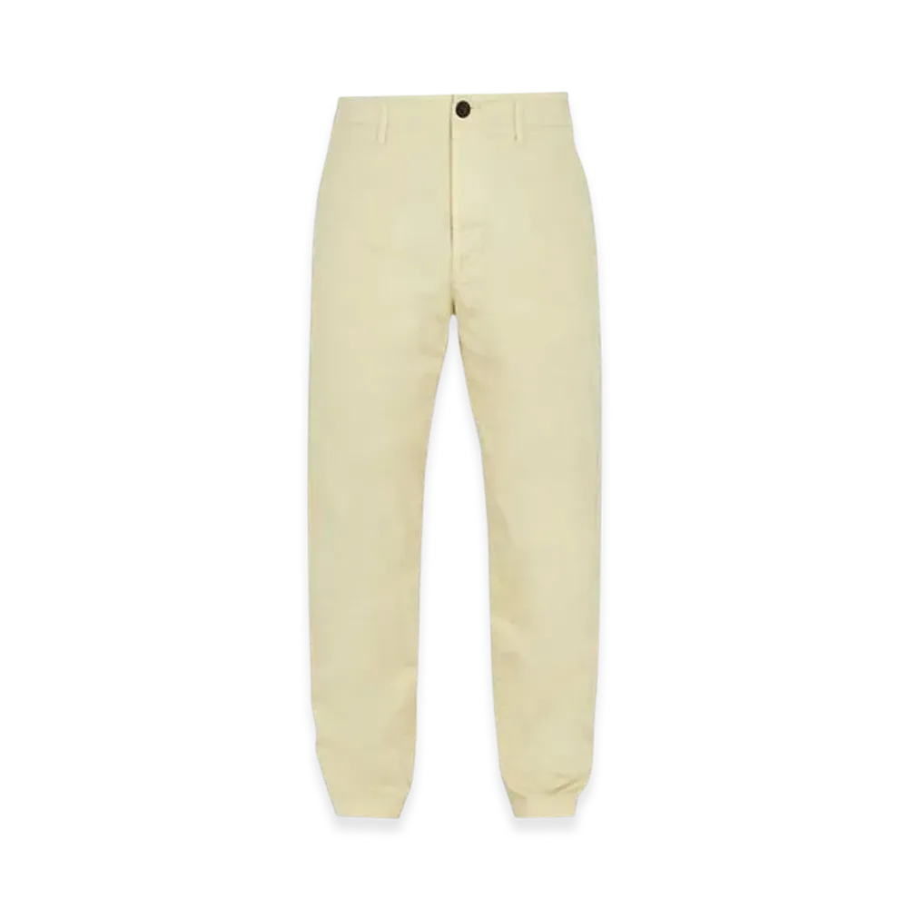 Stone Island 32310 Supima Cotton Twill Stretch-TC Regular Fit Cargo Pants - 24SS "Ecru"