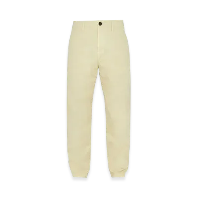 Stone Island 32310 Supima Cotton Twill Stretch-TC Regular Fit Cargo Pants - 24SS "Ecru"