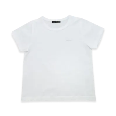 Acne Studios Kids Crewneck T-Shirt "Optic White"