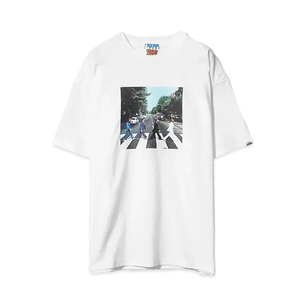 THE BEATLES x CITY COUNTRY CITY COTTON T-SHIRT_002 "WHITE"