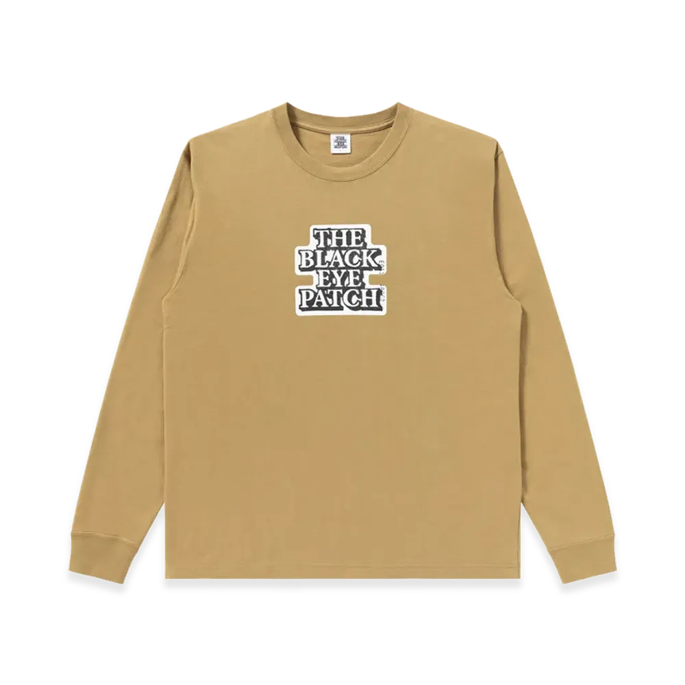 BlackEyePatch OG Label L/S Tee "Sand"