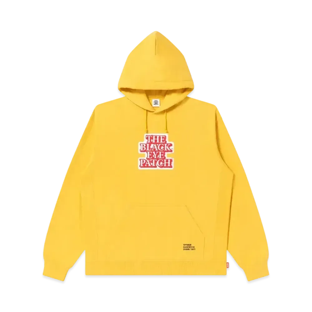 BlackEyePatch x SUPPAIMAN OG Label Hoodie "Yellow"