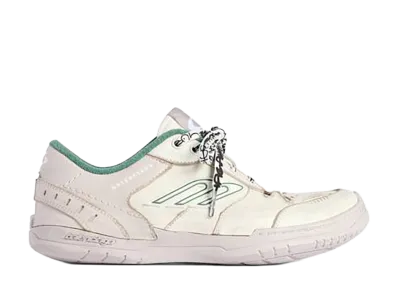 BALENCIAGA Hamptons Medium Worn-out Sneaker "Beige/Green"
