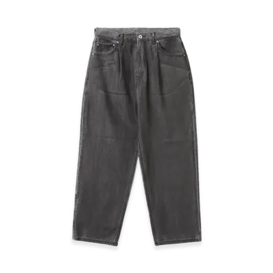 atmos Spray Print Baggy Denim Pants "Black"