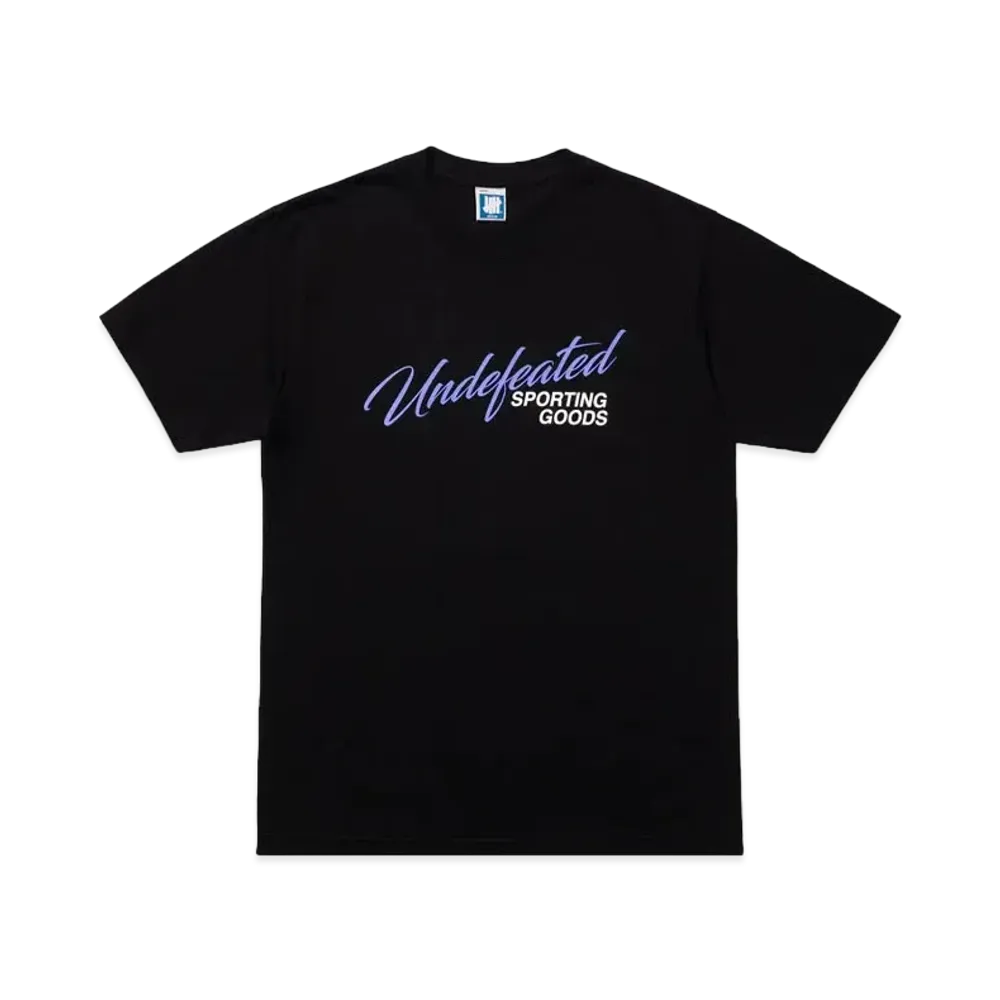 UNDEFEATED Script Shop S/S Tee "Black"