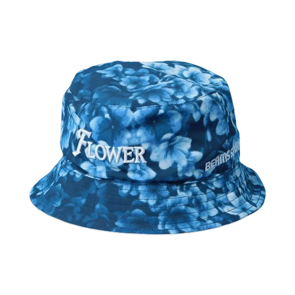 PUMA x BEAMS SPORTS x Kawasaki Frontale Flower Reversible Hat "Blue"