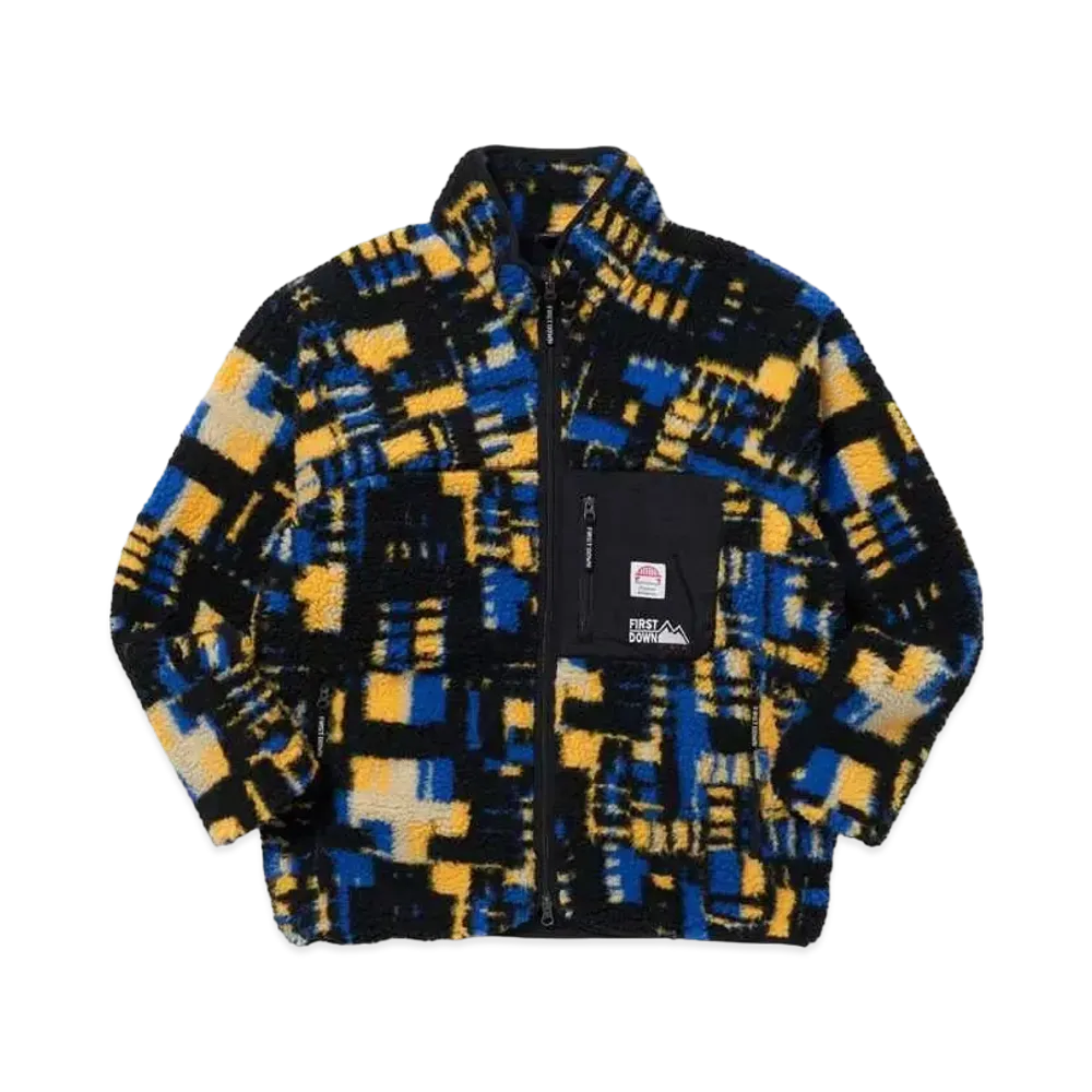 FIRST DOWN x 24Karats Boa Fleece Jacket "Multi"