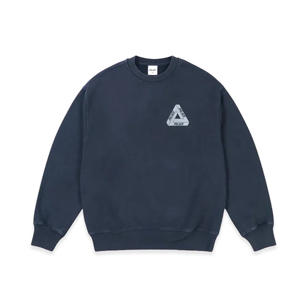 PALACE Pigment Tri Crew "Navy"