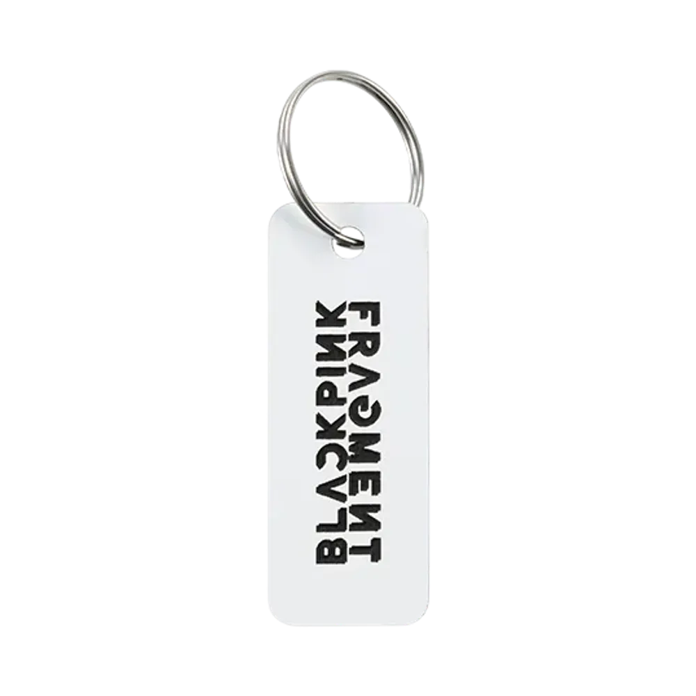 FRAGMENT x BLACKPINK Keyring "White/Black"