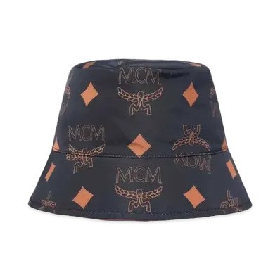 MCM MCM COLLECTION HAT "BLACK/COGNAC"