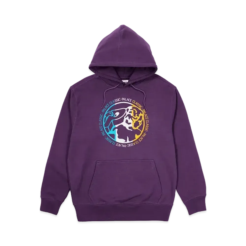 PALACE CLASSICO HOOD "Purple"