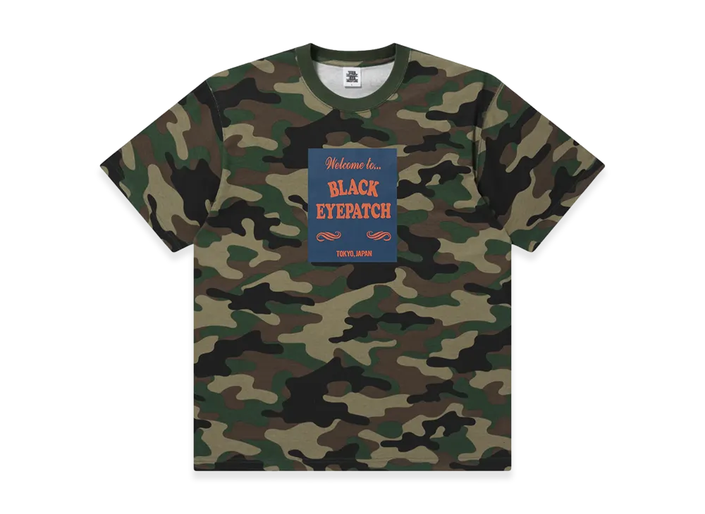 BlackEyePatch Infamous Projects Tee "Woodland Camo"