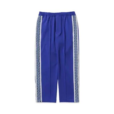 Sasquatchfabrix Lace Tape Track Pants "Blue
"