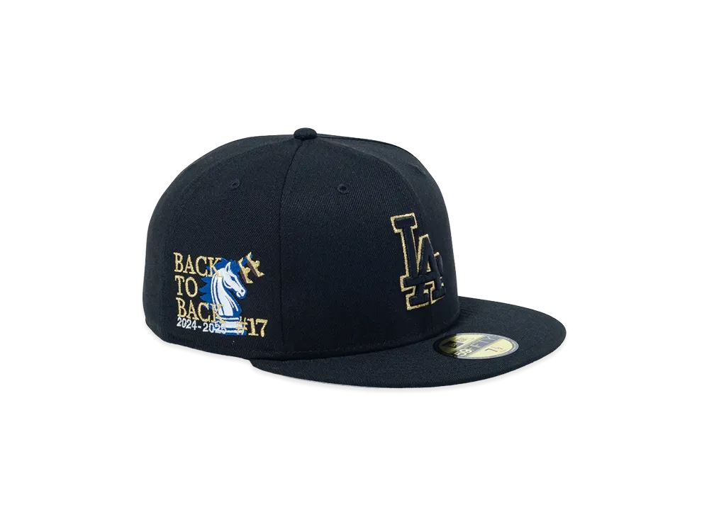NEW ERA 59Fifty Shohei Ohtani MVP Back to Back Los Angeles Dodgers "Black"