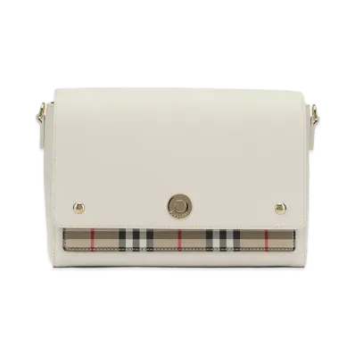 Burberry Women's Note Small Crossbody Bag "White"