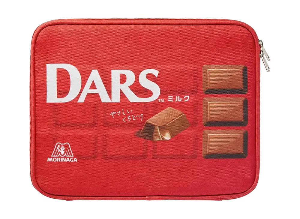 BANDAI "Ichiban Kuji" -Morinaga Seika- C Prize DARS Flat Pouch