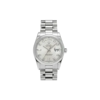 ROLEX Day-Date "Silver/Platinum"