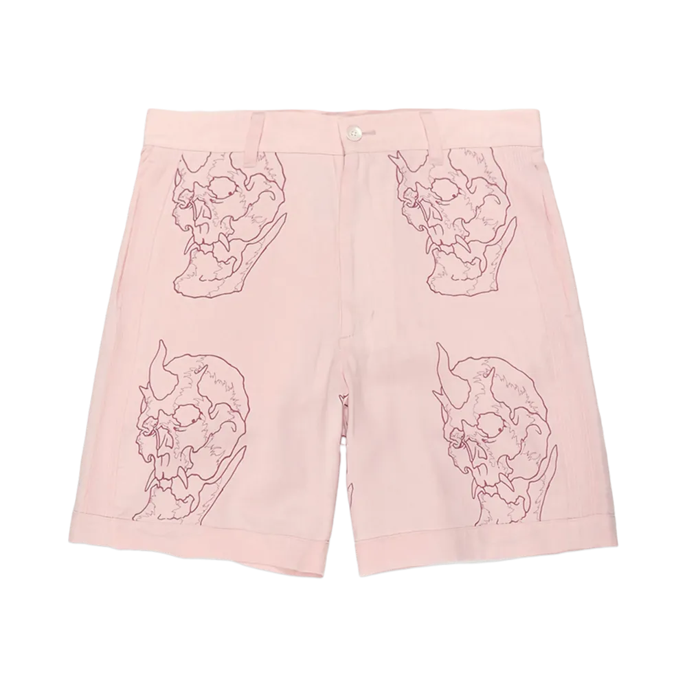 WACKO MARIA x 56 Tattoo Studio / Cuba Shorts "Pink"