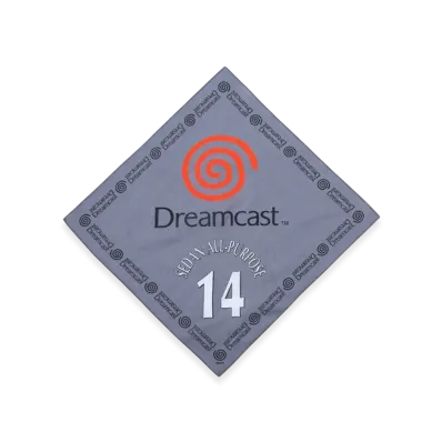 SEDAN ALL-PURPOSE Dreamcast Bandana "Grey"