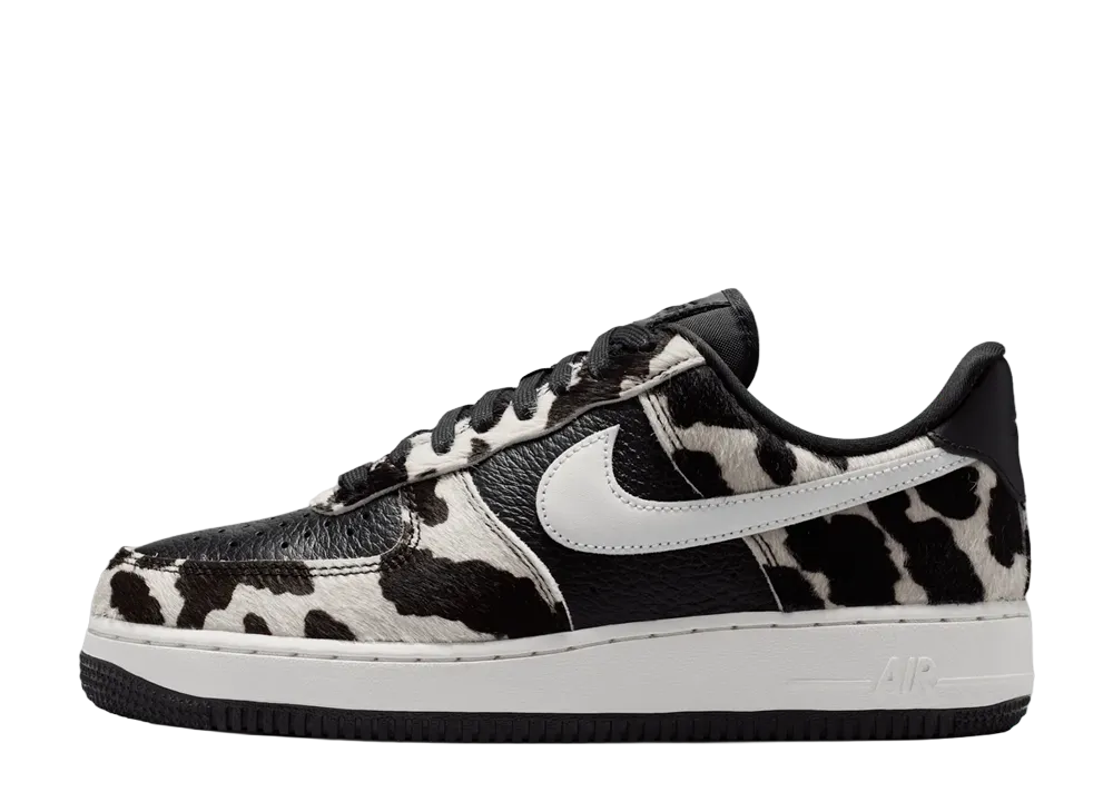 Nike Women's Air Force 1 Low "Cow Print/Black/Phantom"