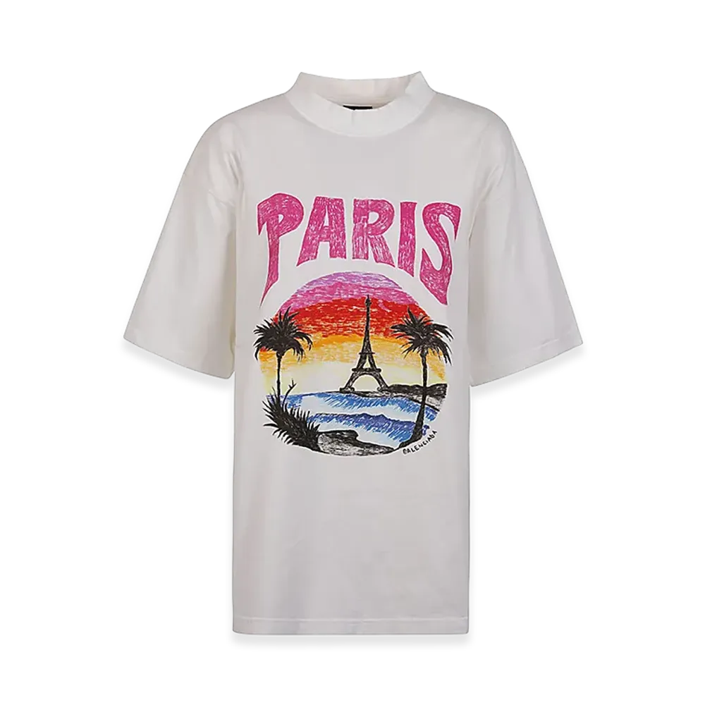 BALENCIAGA Women's T-Shirts "White"