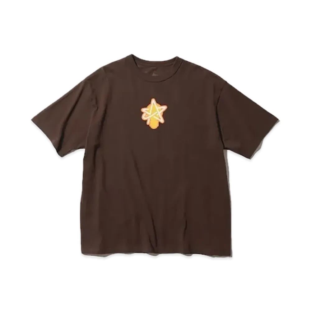 BEAMS x esqwe EISUKE HOSHI sqwetch T-Shirt "Brown"