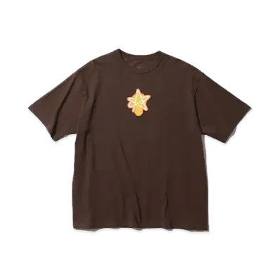 BEAMS x esqwe EISUKE HOSHI sqwetch T-Shirt "Brown"