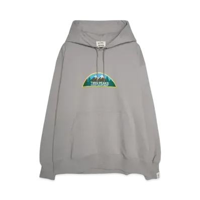 MANASTASH TWIN PEAKS HOODIE "GRAY"