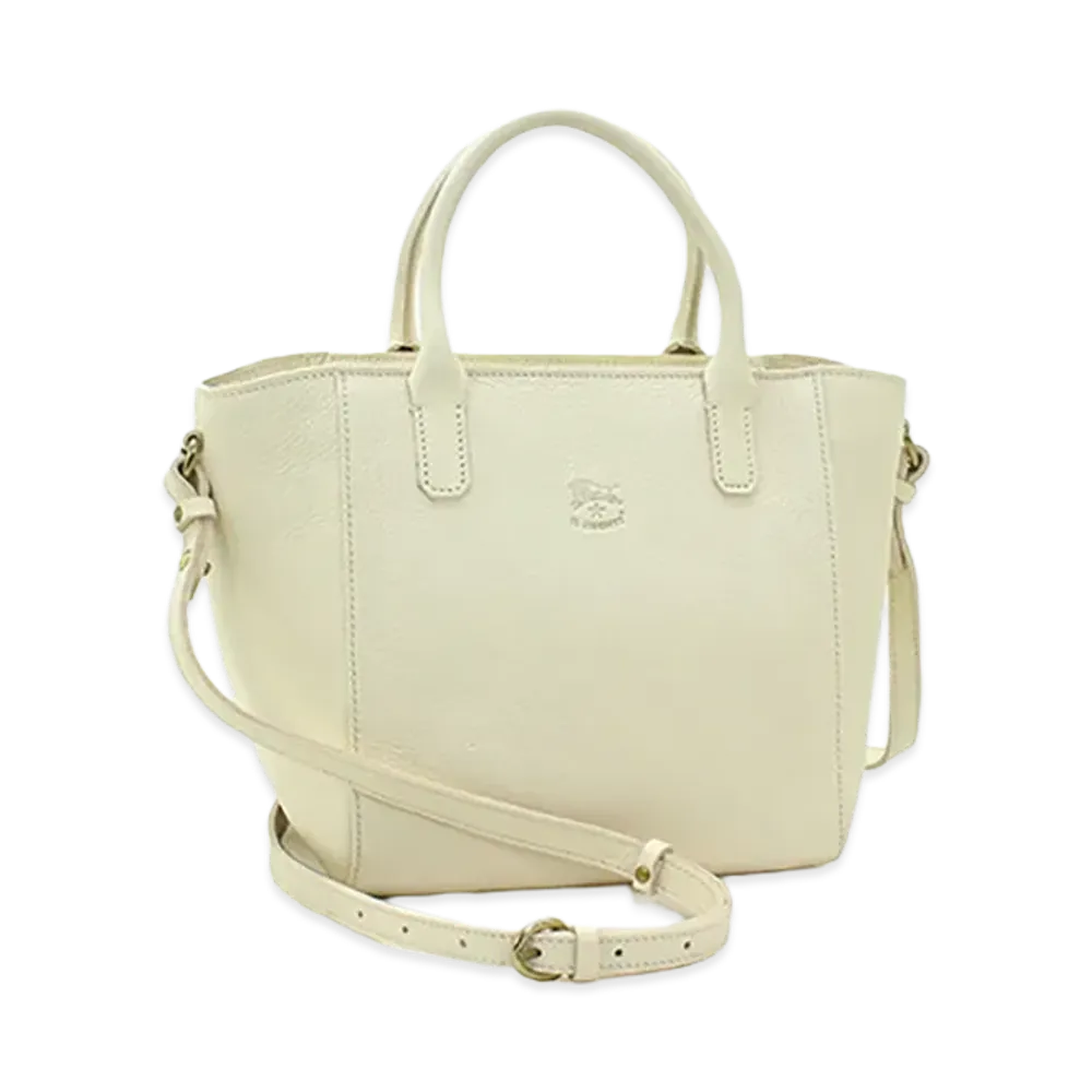 IL BISONTE Women's Handbag "Milk"