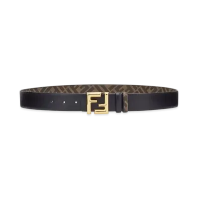FENDI FF Squared Belt "Brown"