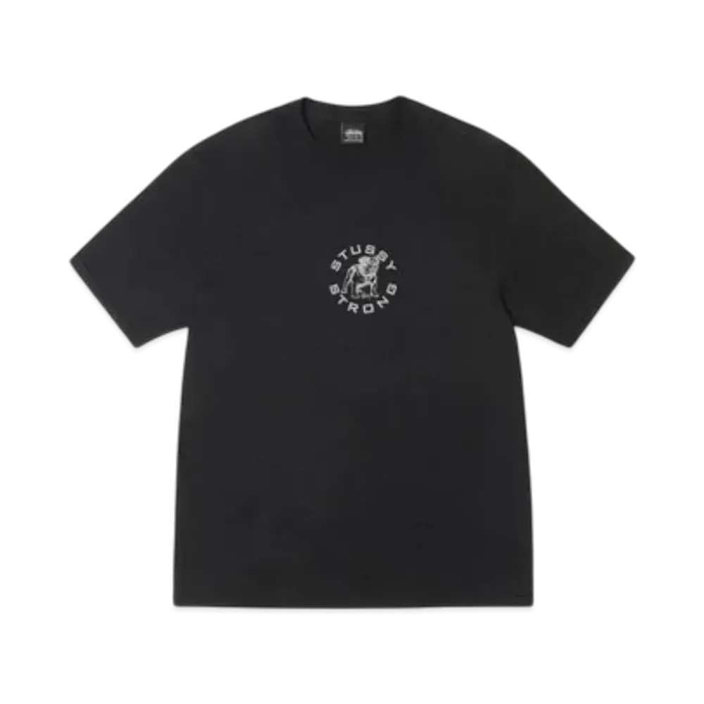 Stussy Strong Mac Tee Pigment Dyed "Black"