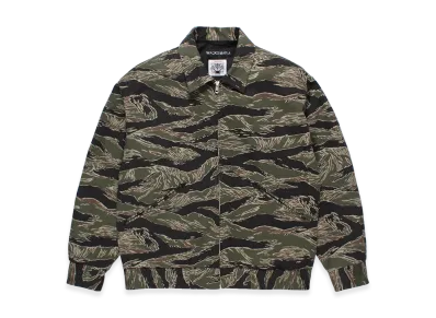 WACKO MARIA x Wolf's Head Tiger Camo Vietnam Jacket "Olive"