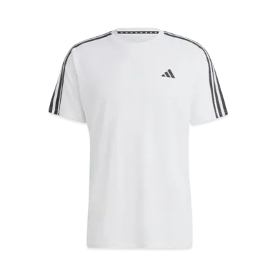 adidas Train Essentials Three Stripes Training Short Sleeve T-Shirt "White/Black"