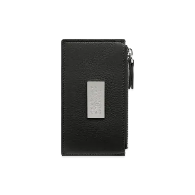 MM6 Maison Margiela Numeric Zip Card Holder "Black"