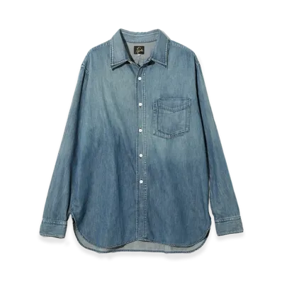 NEEDLES Double Collar Shirt Regular 6 OZ Denim "Indigo"