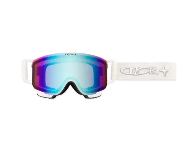 Dior x LEWIS HAMILTON Ski Goggles Short Fit with Signature and Mirrored Lens "White"