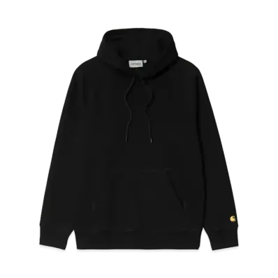 Carhartt Hooded Chase Sweatshirt "Black/Gold"