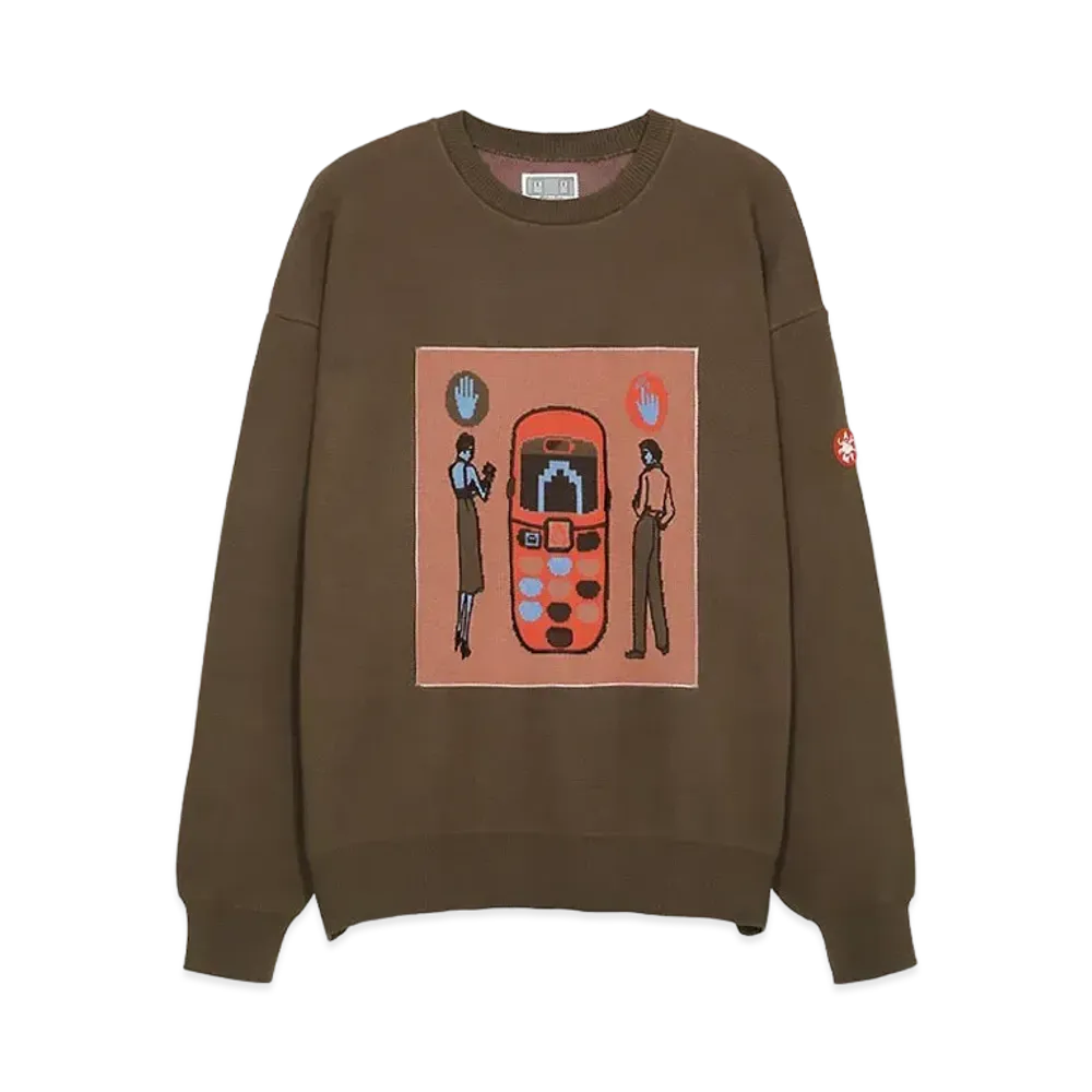 Cav Empt (C.E) BACK VIEW KNIT #2 "Brown"