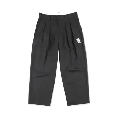 WIND AND SEA MALBON X WDS CHINO PANTS "Black"