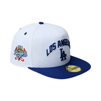 NEW ERA 59Fifty A-Frame Dodgers Pack Los Angeles Dodgers "White/Dark Royal"