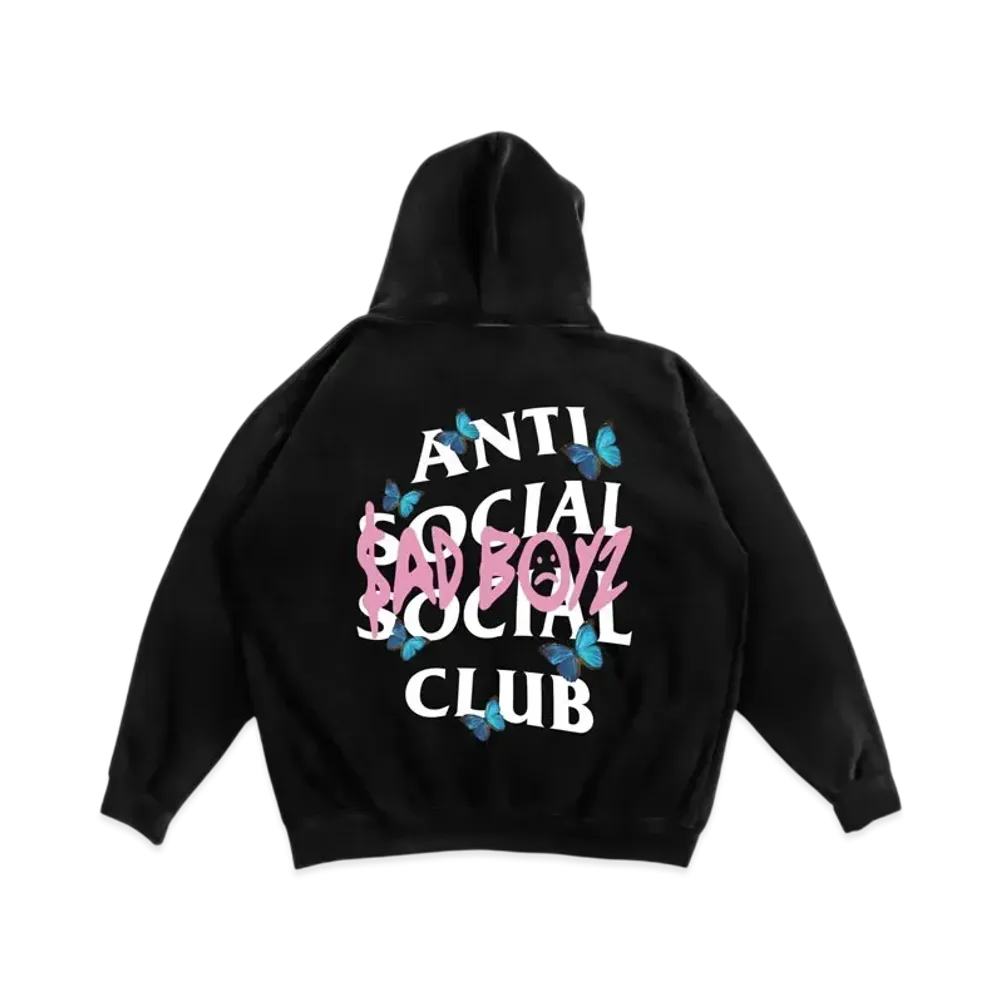 ANTI SOCIAL SOCIAL CLUB x Sad Boys Season2 Sad and Anti Social Hoodie "Black"