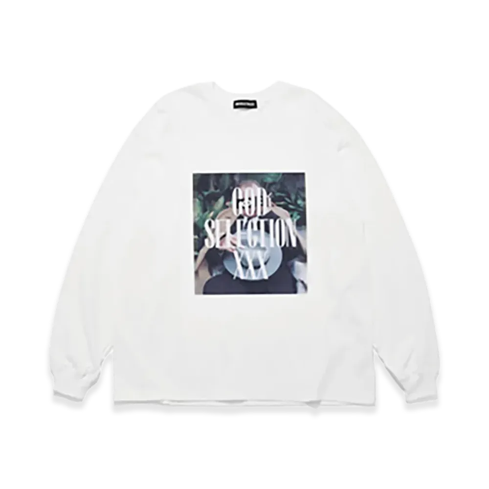 GOD SELECTION XXX Long Sleeve T-Shirt GX-S26-LT-01 "White"