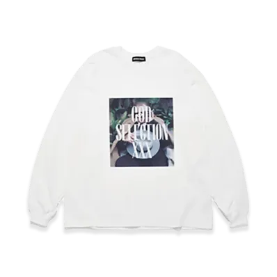GOD SELECTION XXX Long Sleeve T-Shirt GX-S26-LT-01 "White"