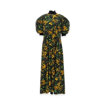 TOGA x PHENIX Type P-002 Pleated Hybrid Kimono Dress "Multi"