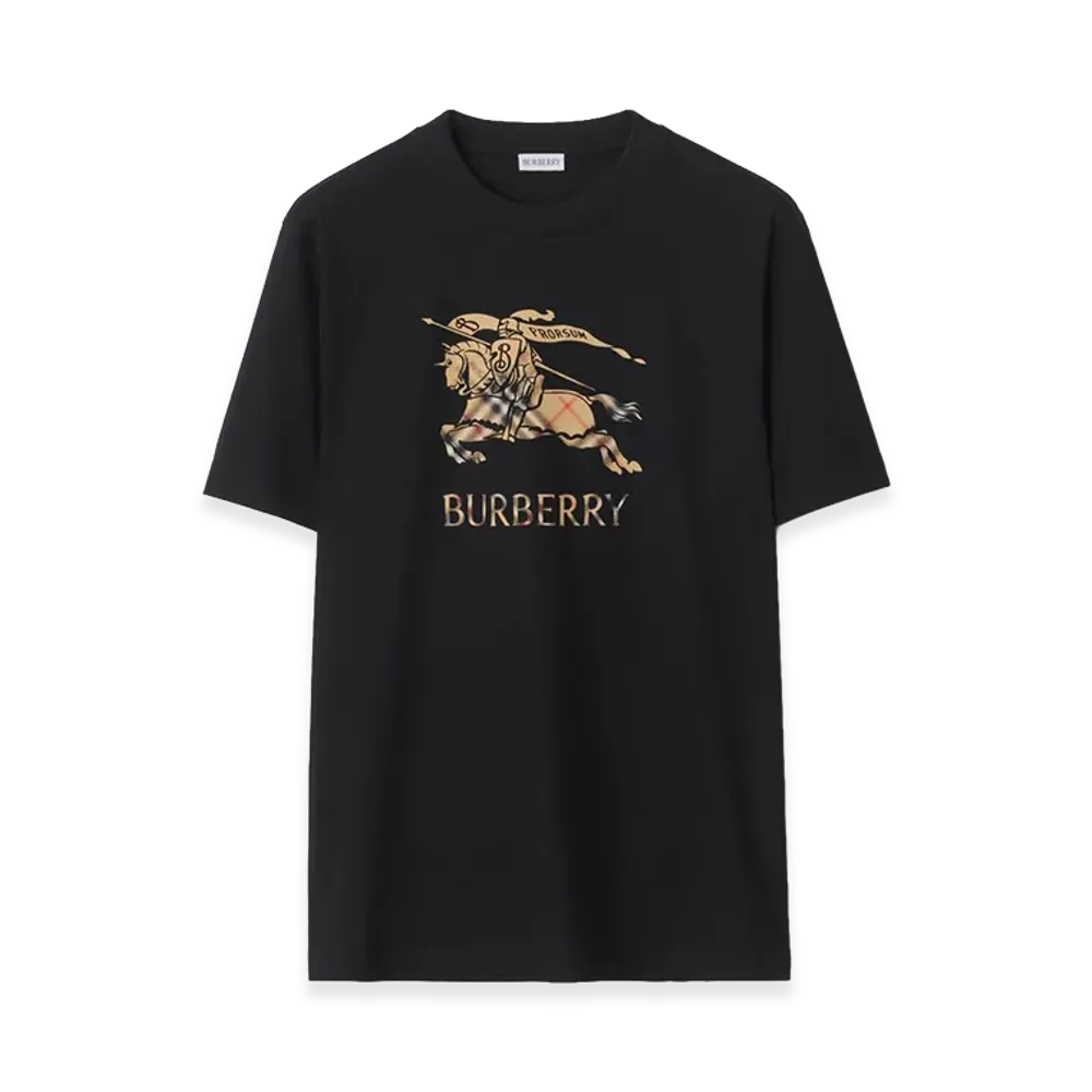 Burberry EKD Ombre Cotton Tee "Black"