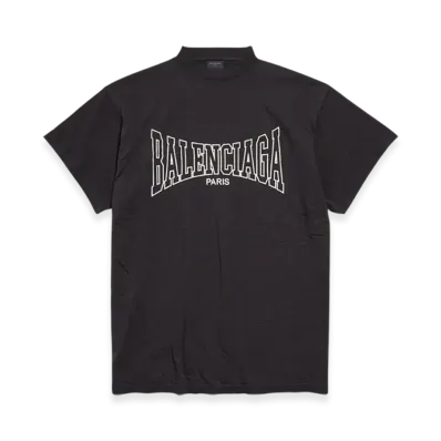 BALENCIAGA Boxing Oversized Fit T-Shirt "Black"