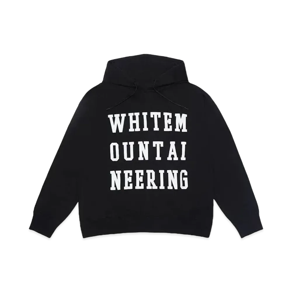 White Mountaineering LOGO HOODIE "BLACK"
