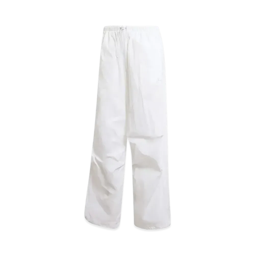 adidas 3-Stripes Woven Parachute Pants "White"