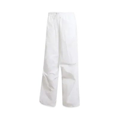 adidas 3-Stripes Woven Parachute Pants "White"